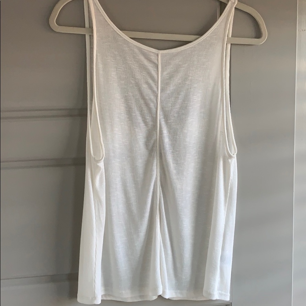 Free People White Tank